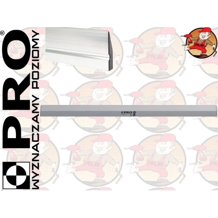 Łata tynkarska trapezowa 120CM PRO nr. 3-01-02-22-120